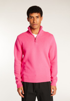 6-ply cashmere trucker sweater - Emiliano