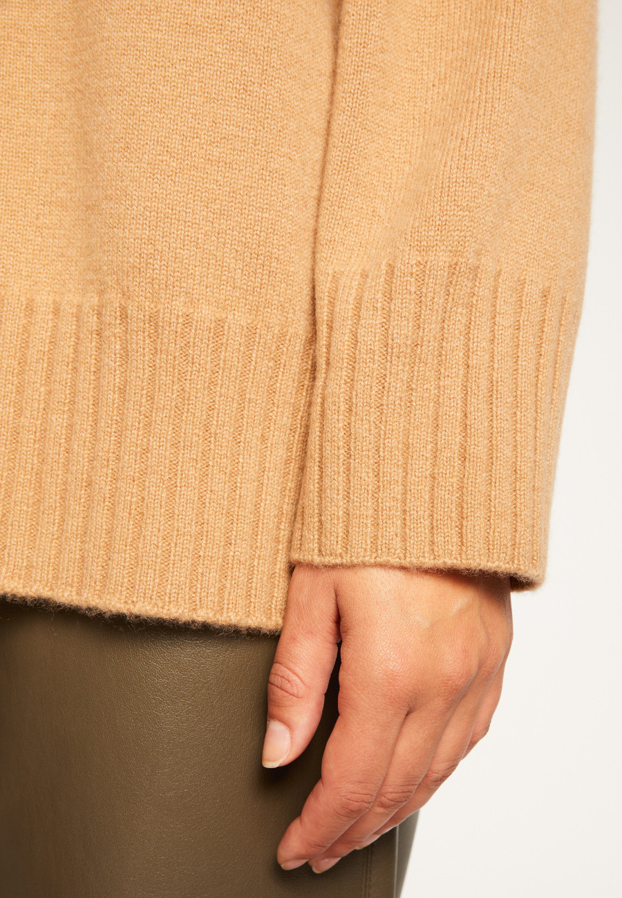 High neck cashmere sweater - Roxane