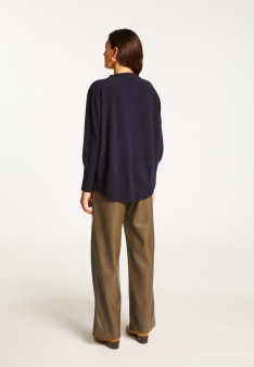 V-neck sweater in merino wool - Robine