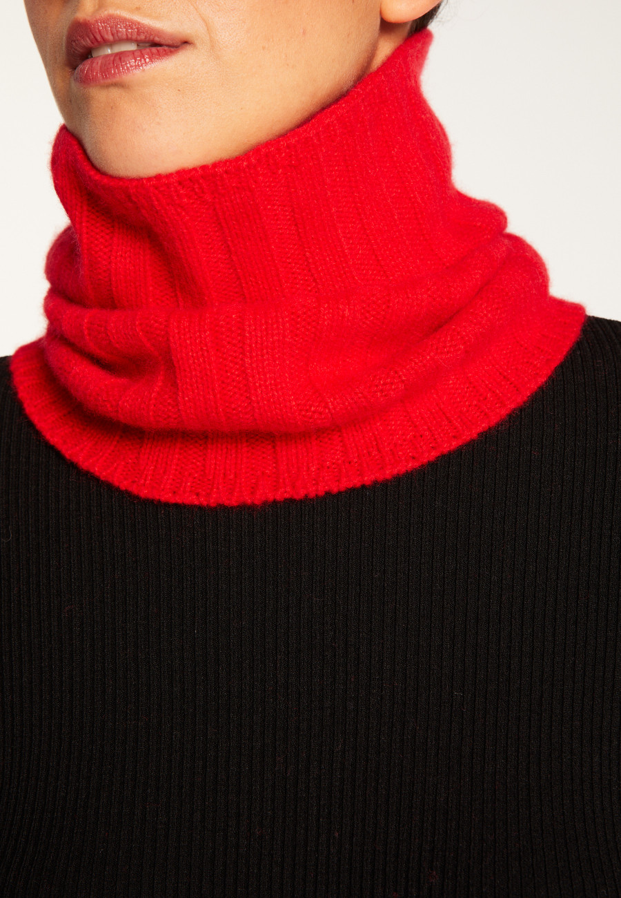 Unisex neck warmer in cashmere - Lisa