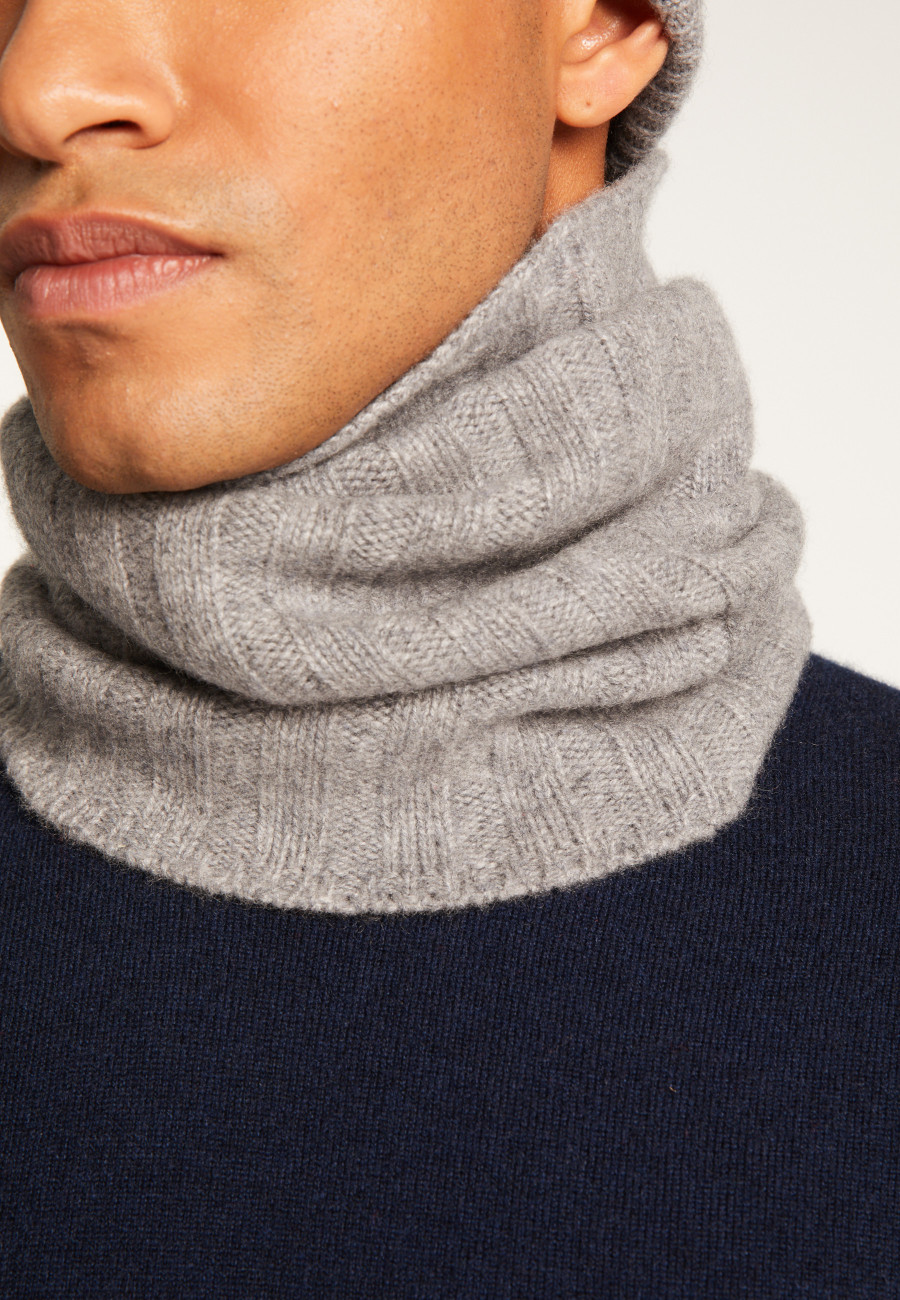 Unisex neck warmer in cashmere - Lisa