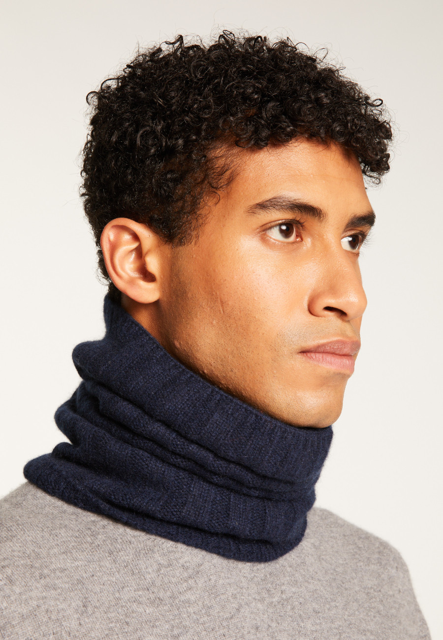 Unisex neck warmer in cashmere - Lisa