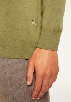 Merino Wool Trucker Sweater - Ryan