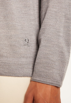 Merino Wool Crewneck Sweater - Erin