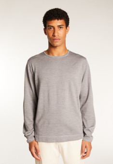 Merino Wool Crewneck Sweater - Erin