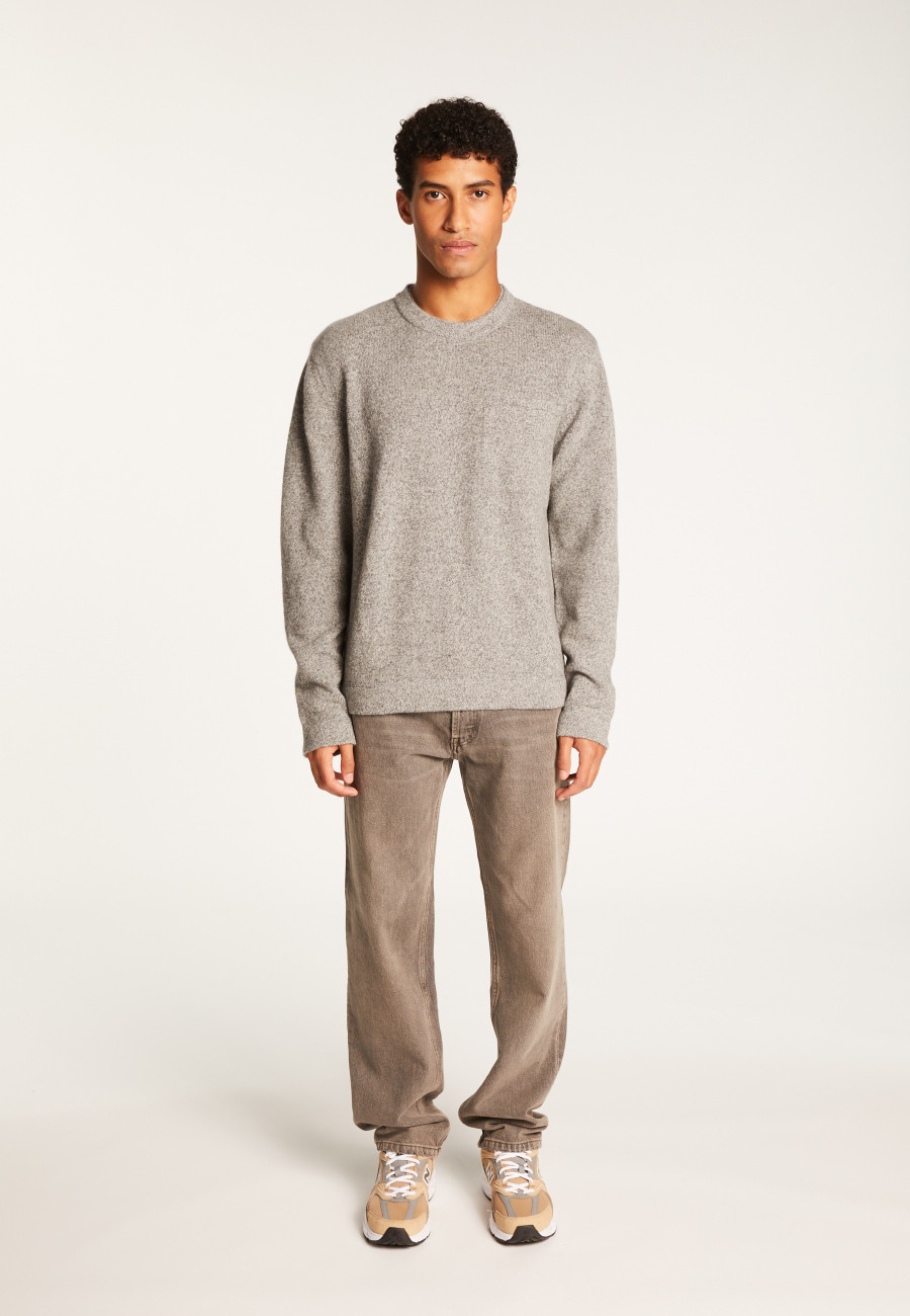 Wool and cashmere crewneck sweater - Tylan