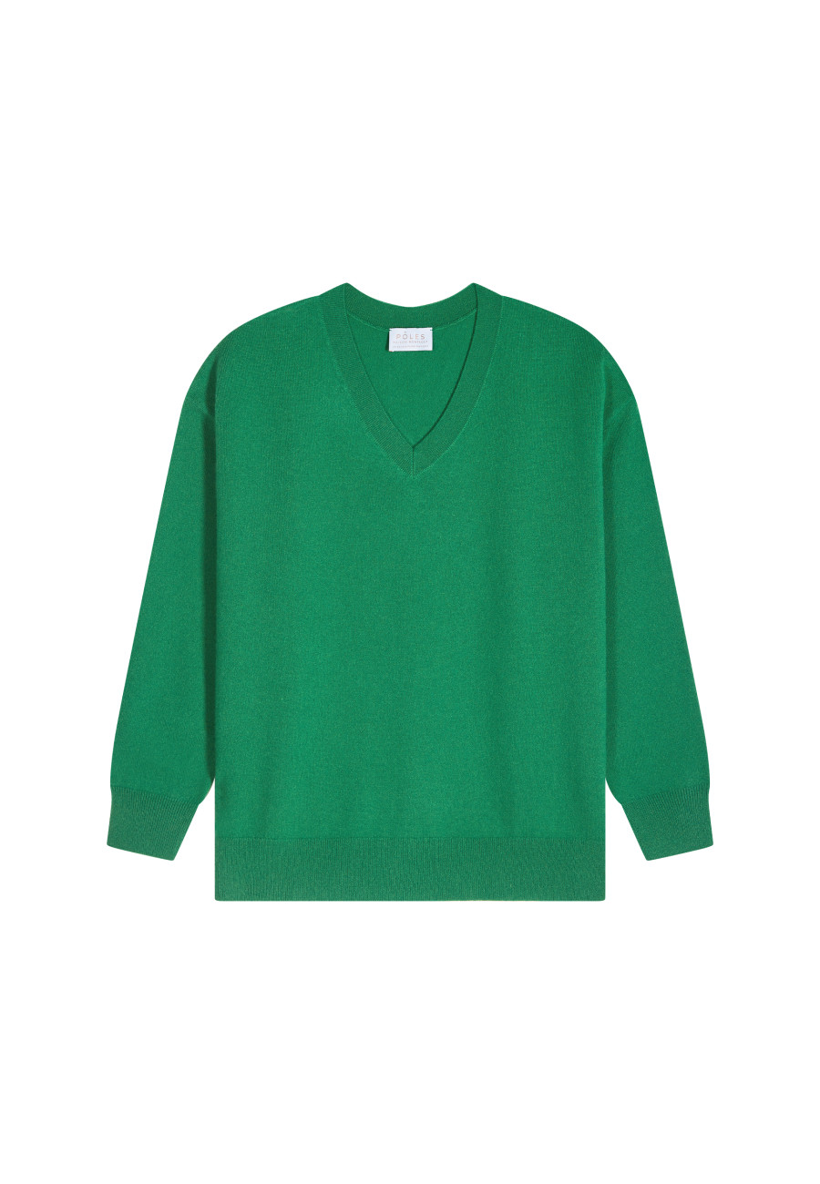 Cashmere slit sweater - Alienor