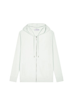 Cashmere Hooded Zip-Up Jacket - Emilien