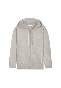 Technical wool hooded vest - Theo