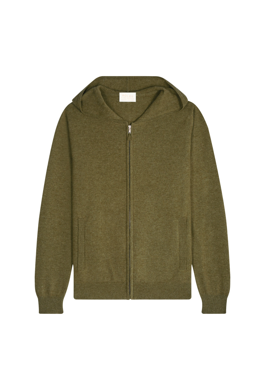 Cashmere hooded vest - Orus