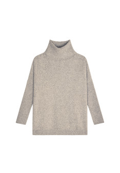 Wool and cashmere turtleneck sweater - Clara