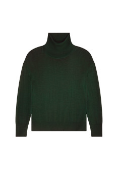 Turtleneck sweater in merino wool - Alisa