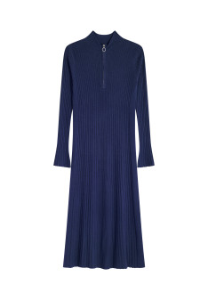 Long dress in wool blend - Renata