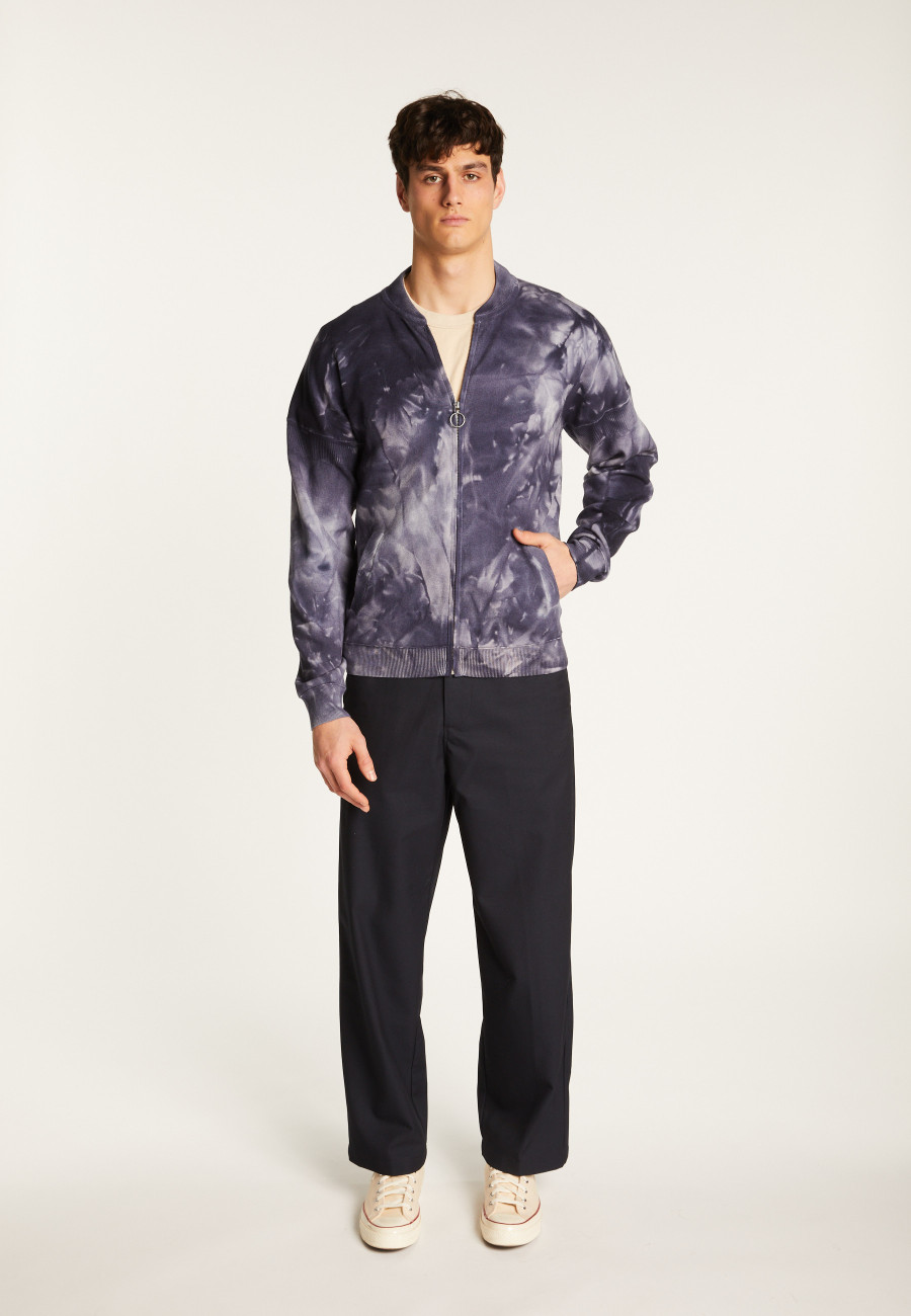 Wool blend zip up jacket - Madison