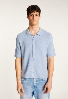 Chemise en coton - Marin