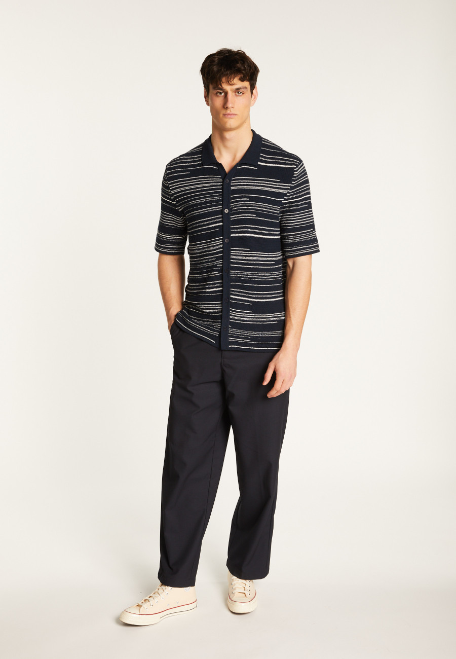 Cotton shirt - Marino