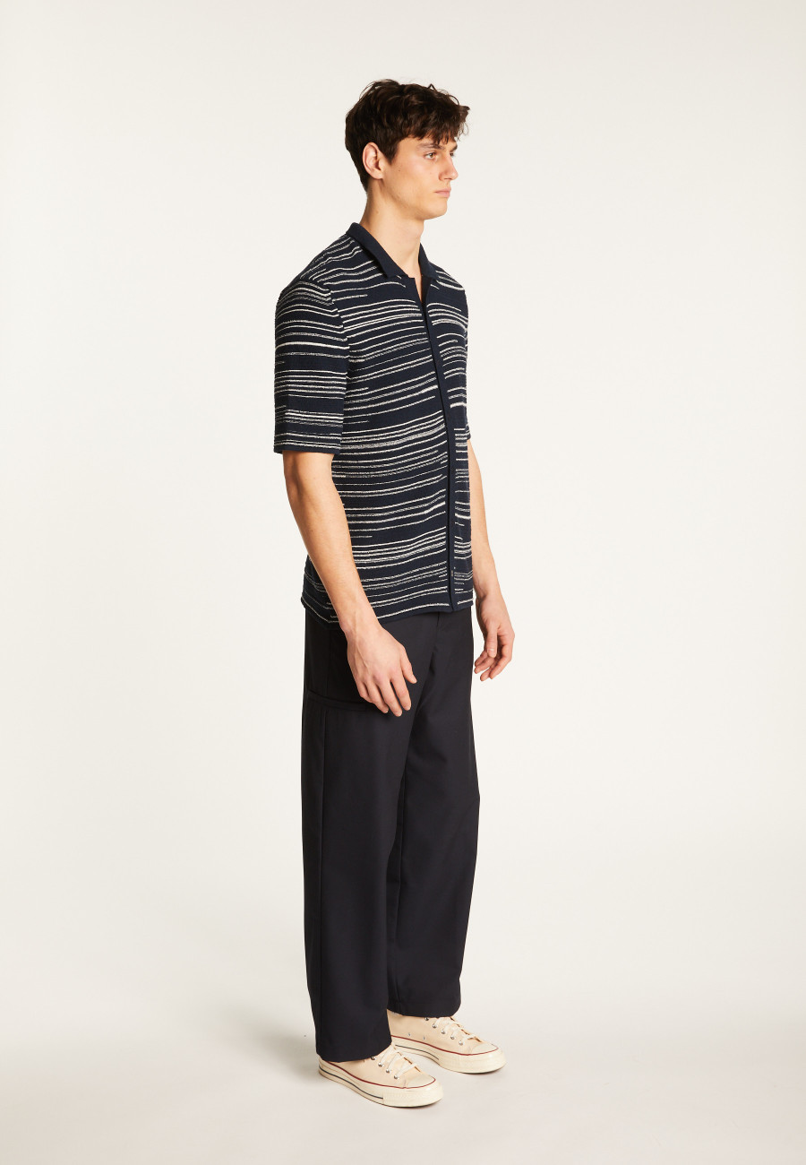 Cotton shirt - Marino
