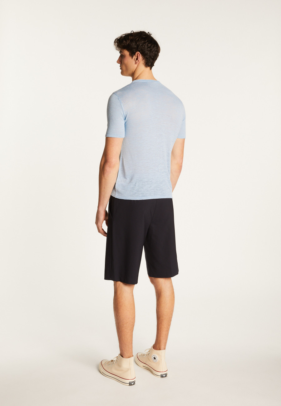 Flamed Linen T-Shirt - Renaud