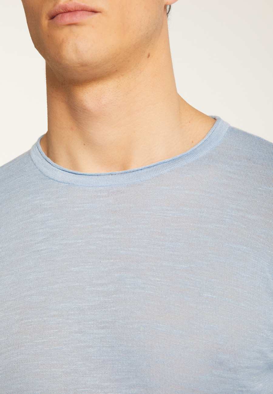 Flamed Linen T-Shirt - Renaud