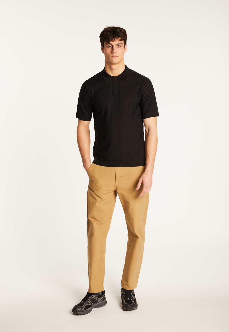 Polo in light thread - Matt