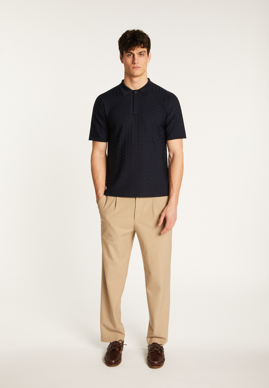 Polo in light thread - Matt