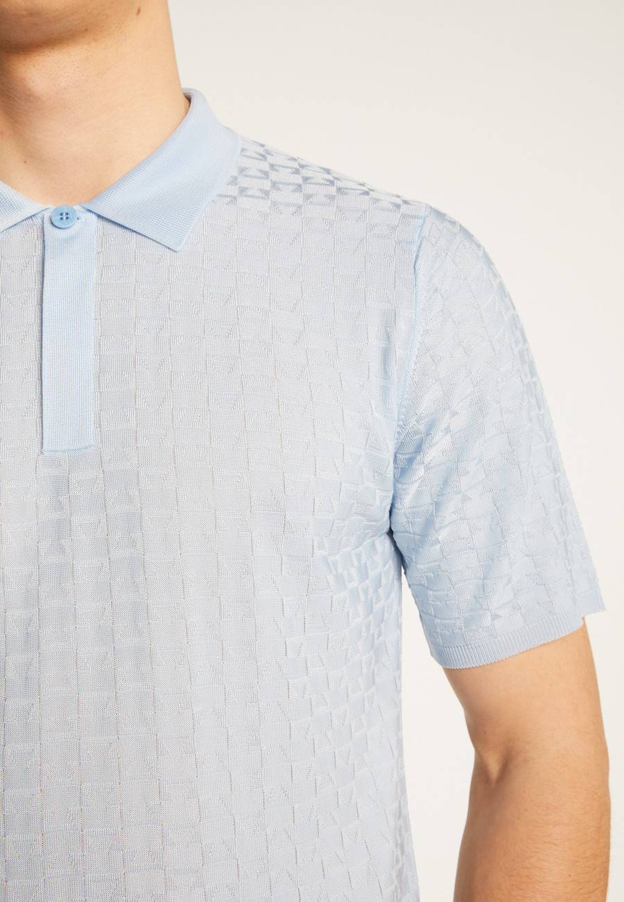Polo in light thread - Matt