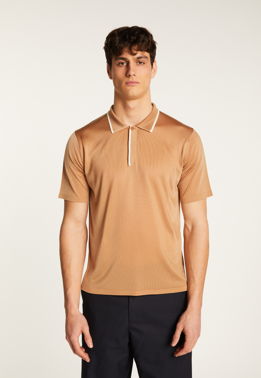 Polo in light thread - Malcom