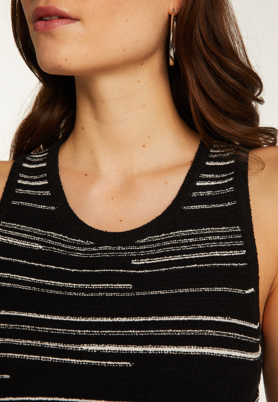 Cotton Tank Top and Stripes - Doja