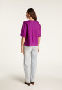 Linen V-neck T-shirt - Emma