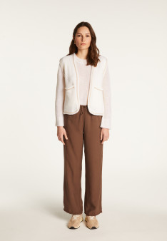 Veste sans manches en laine mérinos - Filipa
