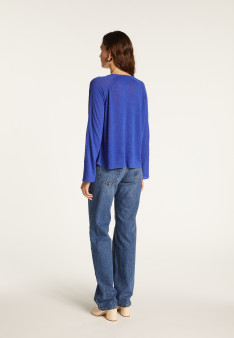 Gilet en lin flammé - Dory