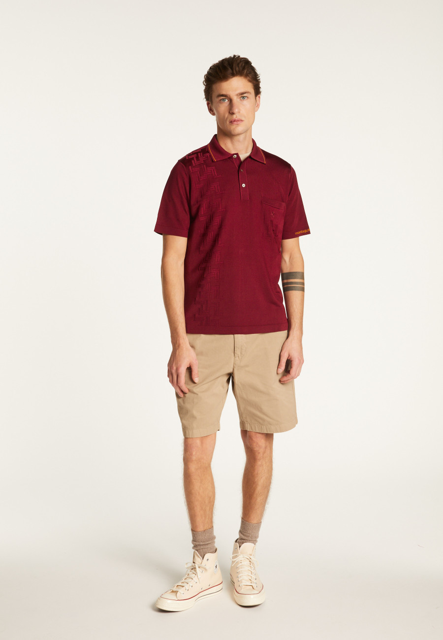 Fil Lumière patterned polo shirt - Stenley