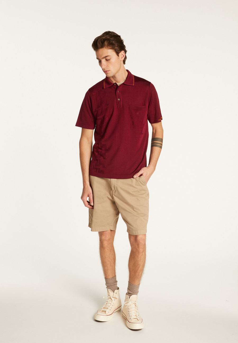 Fil Lumière patterned polo shirt - Stenley