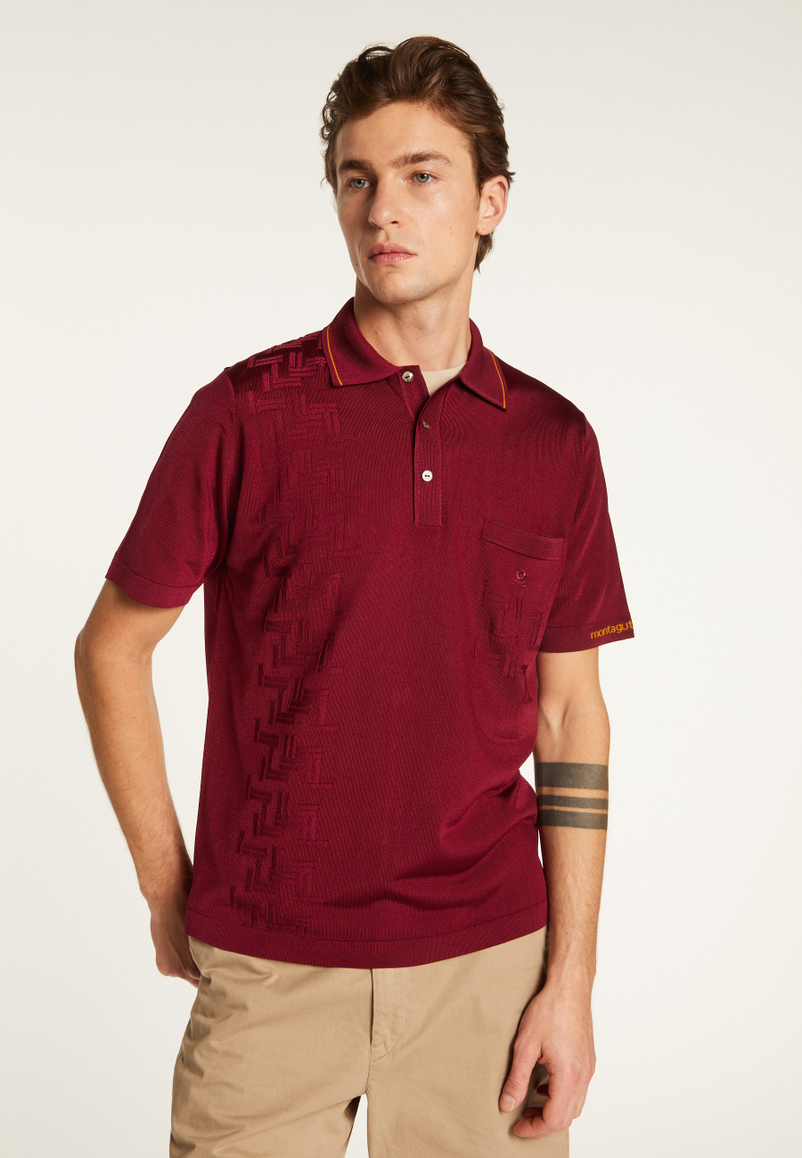 Fil Lumière patterned polo shirt - Stenley