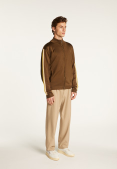 Zipped jacket in fil lumière - Romuald