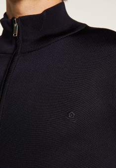 Zipped jacket in fil lumière - Romuald