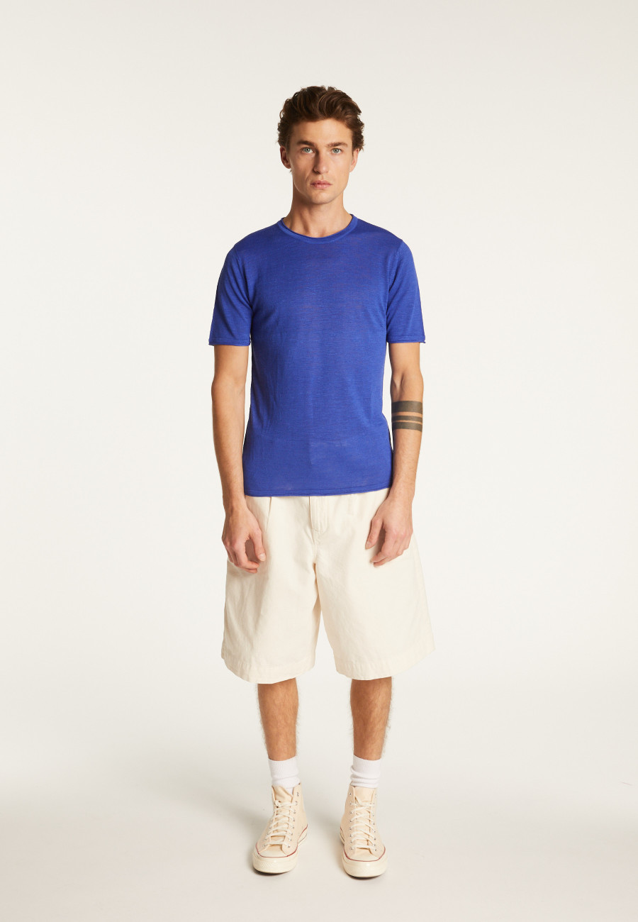 Flamed Linen T-Shirt - Renaud