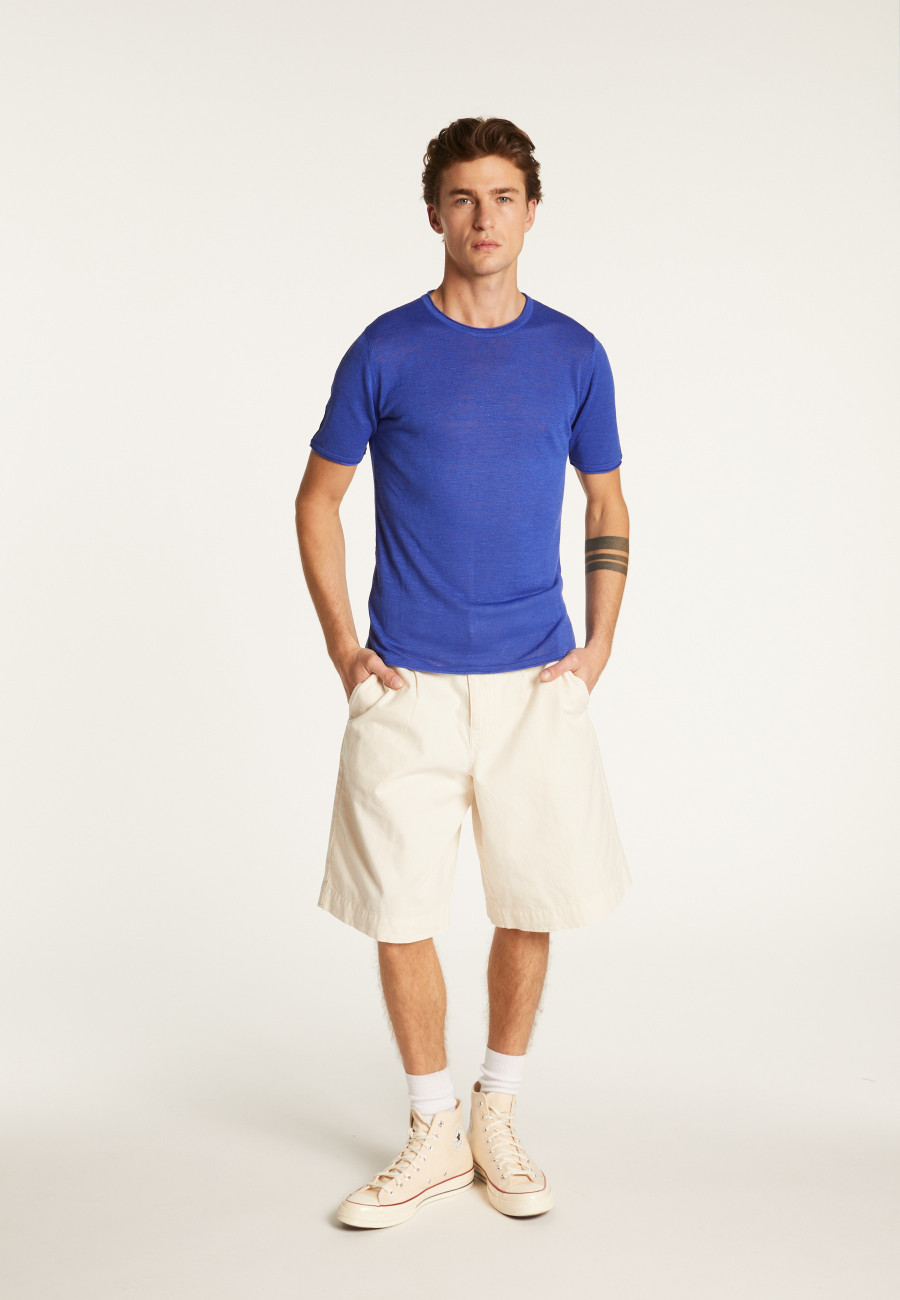 Flamed Linen T-Shirt - Renaud