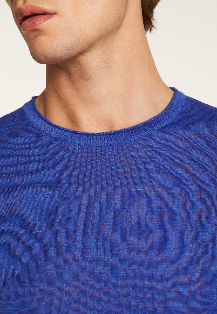 Flamed Linen T-Shirt - Renaud