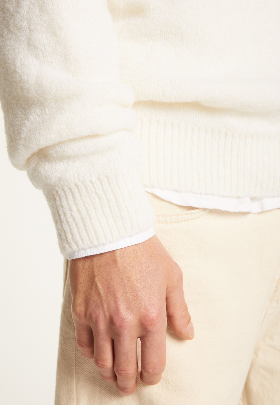 Marlon Wool Trucker Sweater