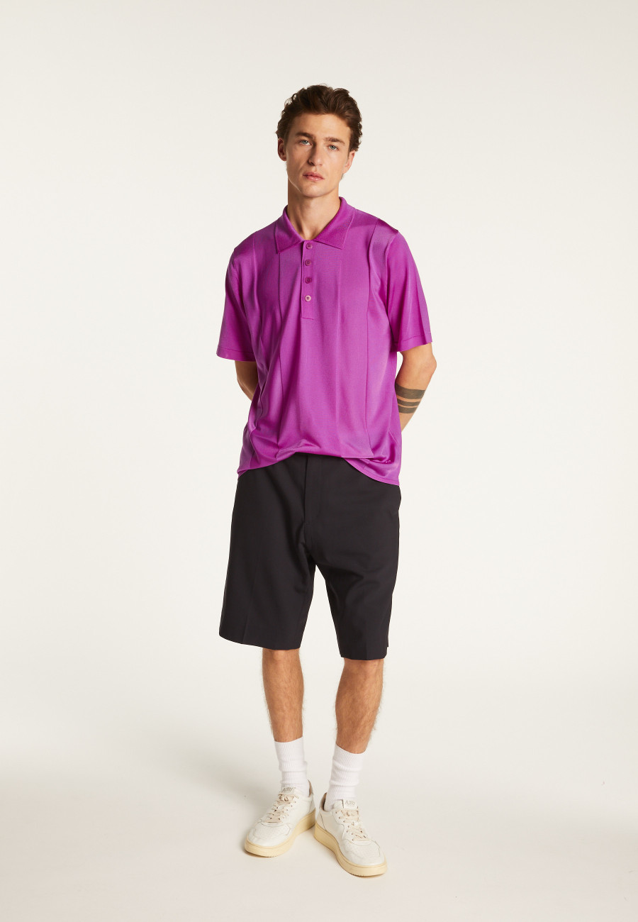 Polo in light thread - Milan