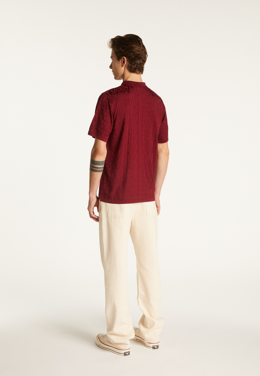 Polo in light thread - Matthew