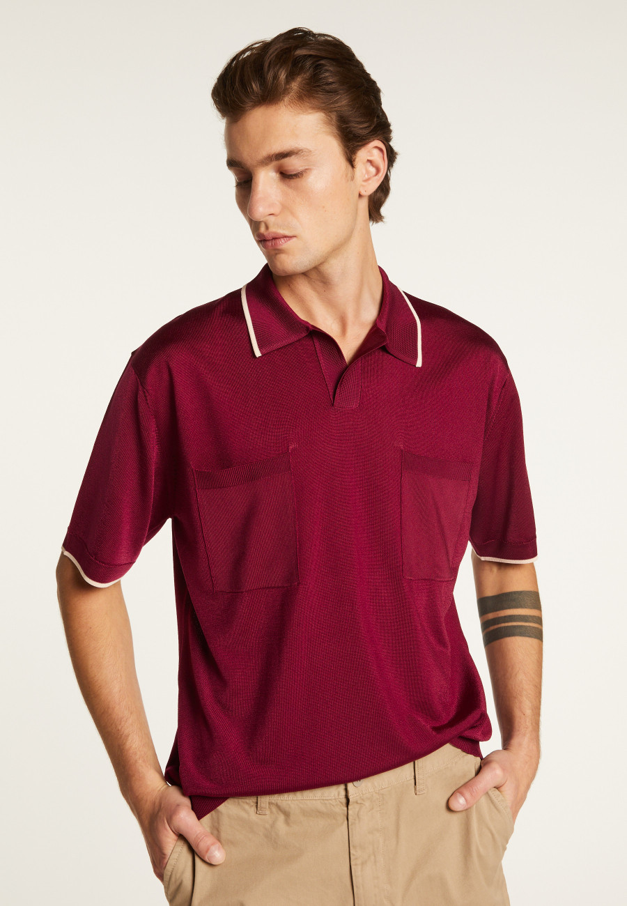 Polo in light thread - Milo