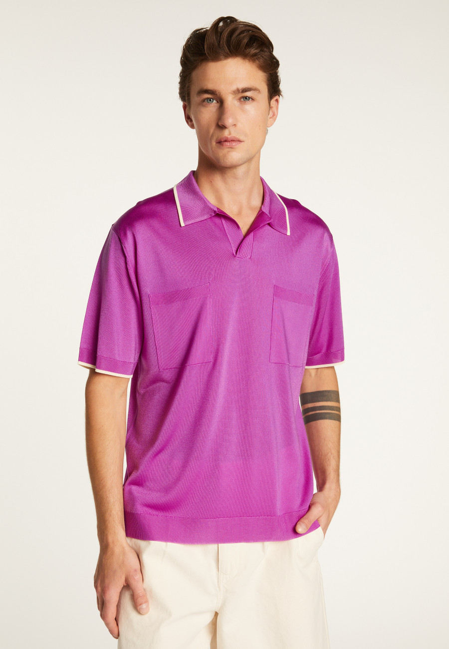 Polo in light thread - Milo