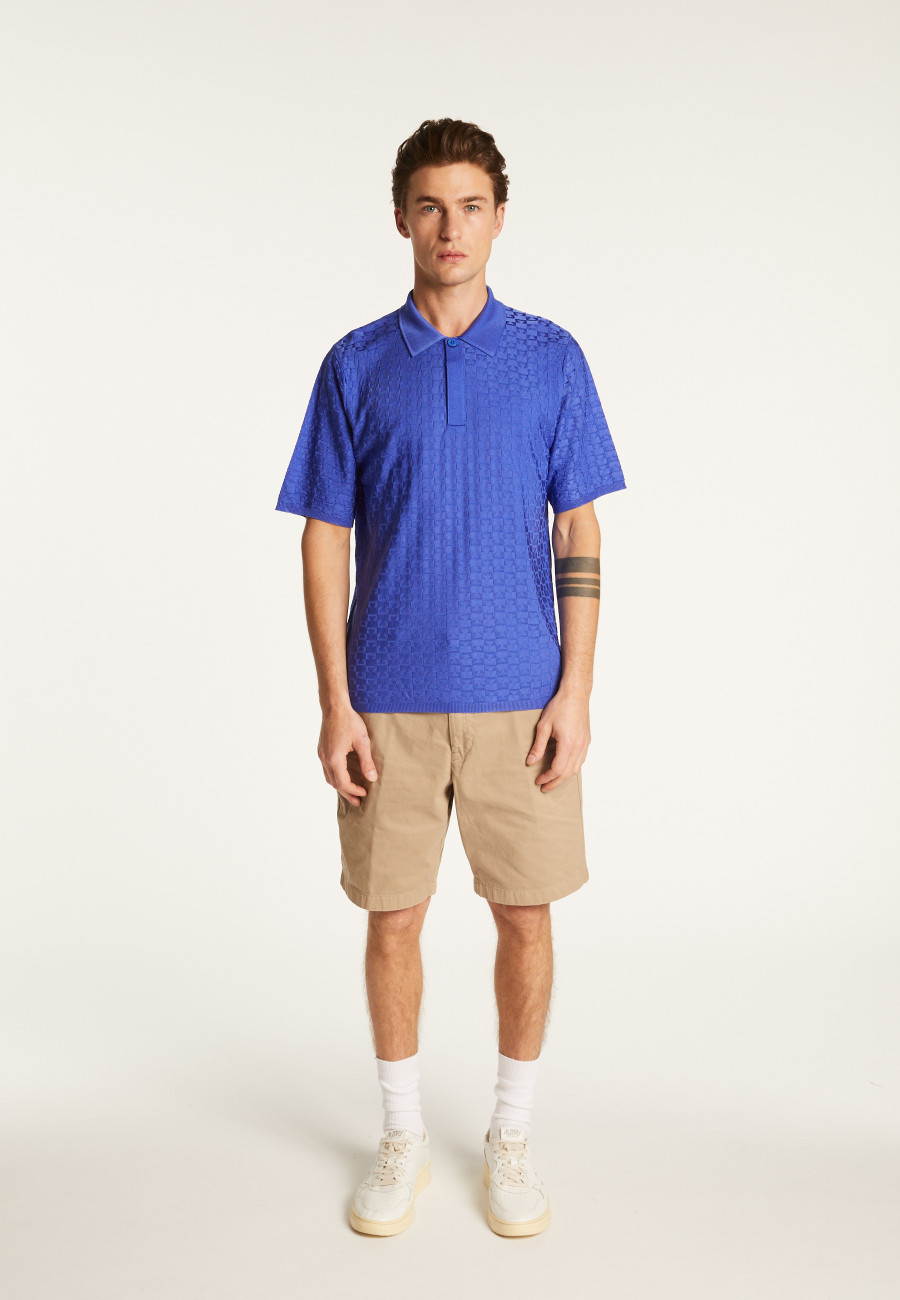 Polo in light thread - Matt