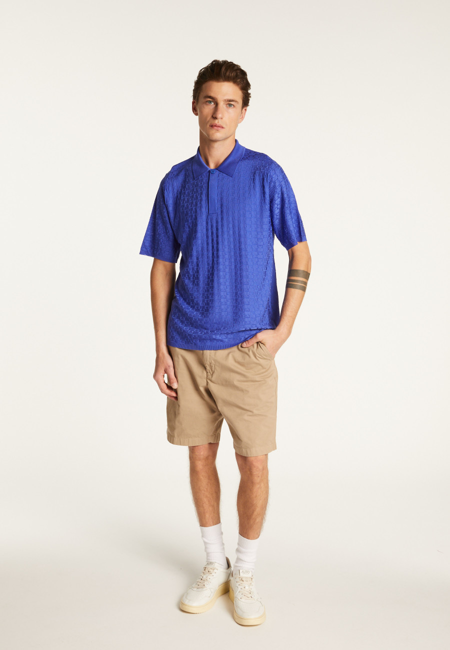 Polo in light thread - Matt