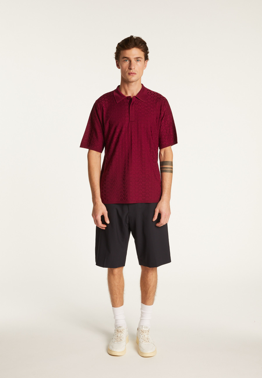 Polo in light thread - Matt Polo in light thread - Matt