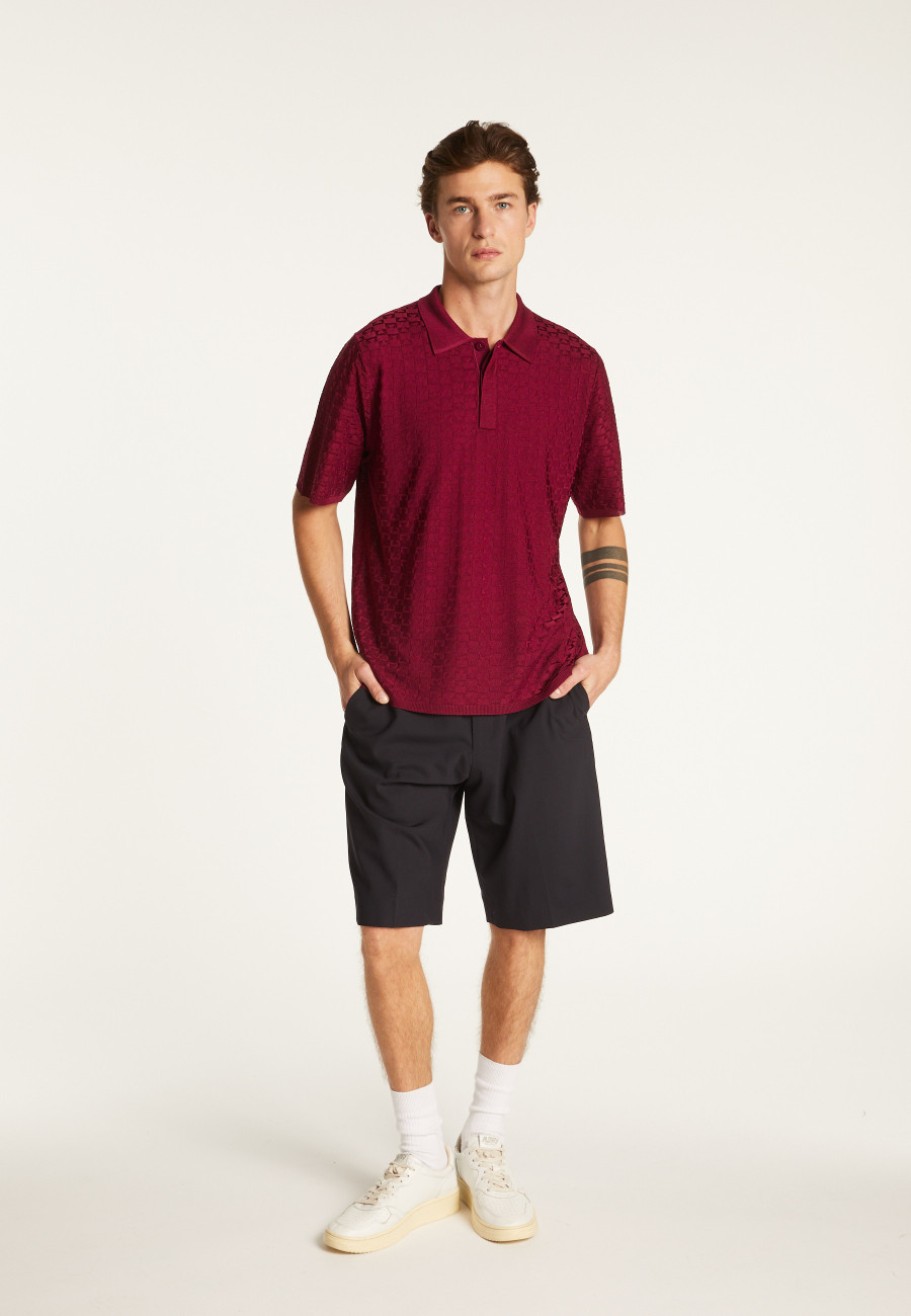 Polo in light thread - Matt Polo in light thread - Matt