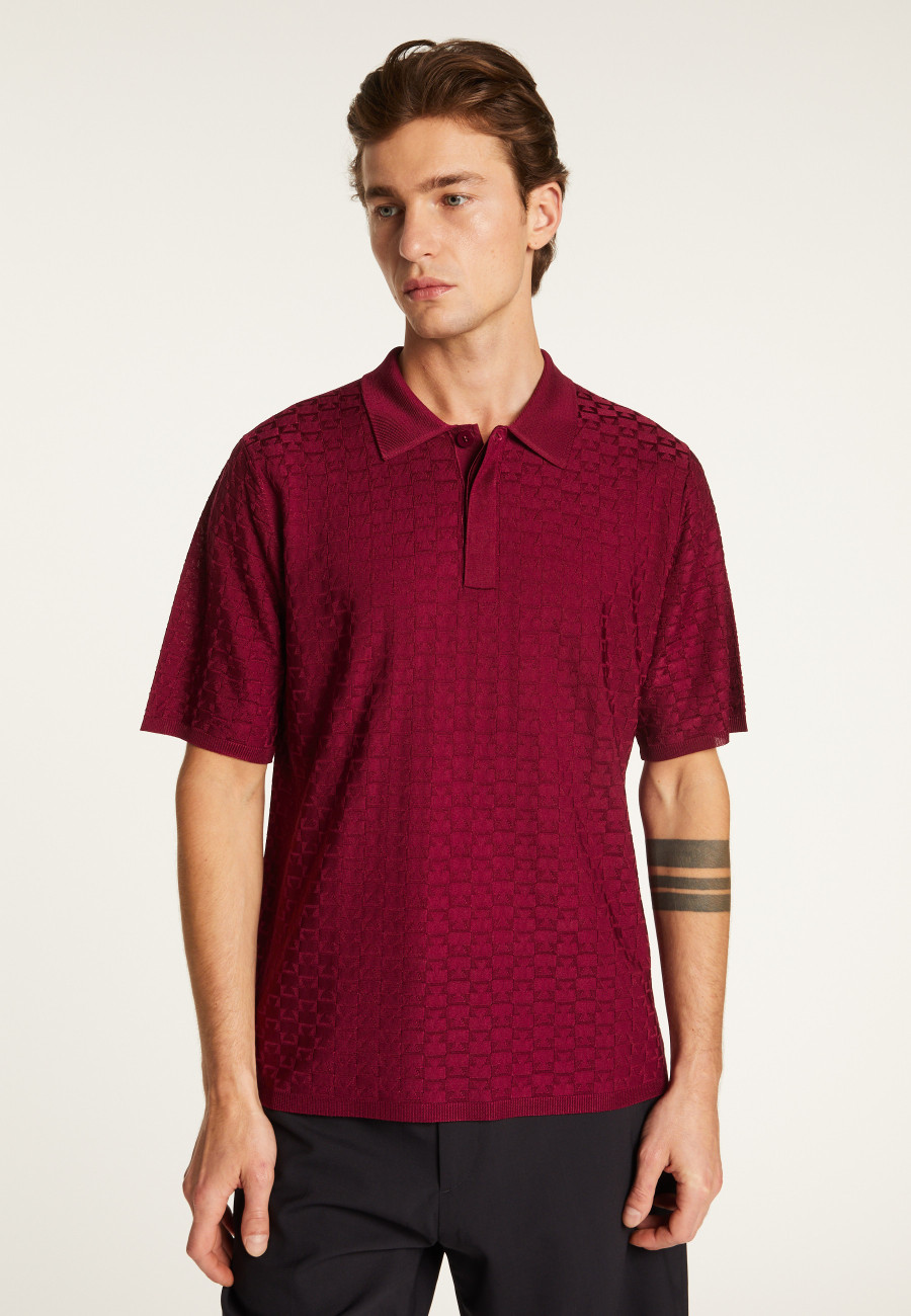 Polo in light thread - Matt Polo in light thread - Matt
