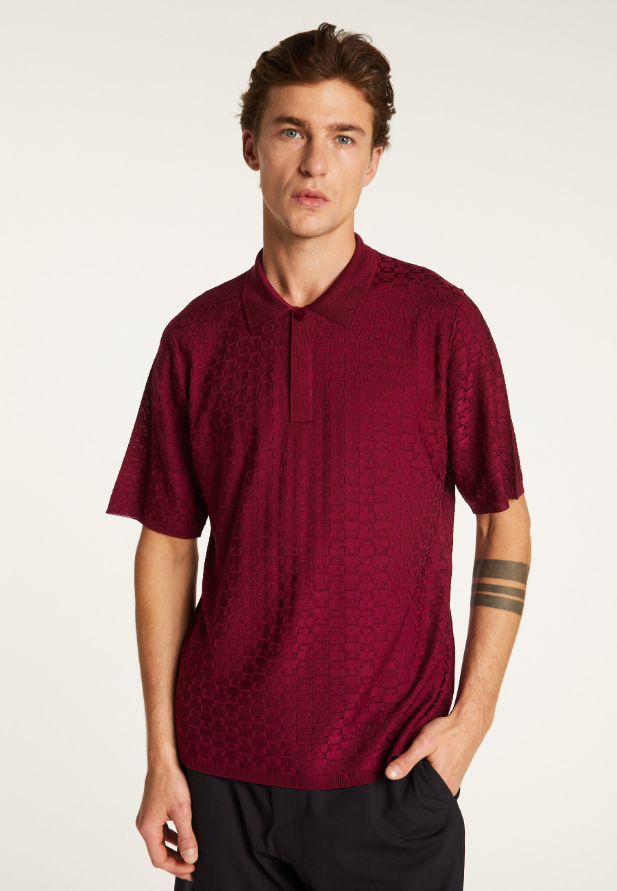 Polo in light thread - Matt Polo in light thread - Matt